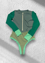 Load image into Gallery viewer, "Green Goddess" - Lobitos Surf Suit - Full Suit