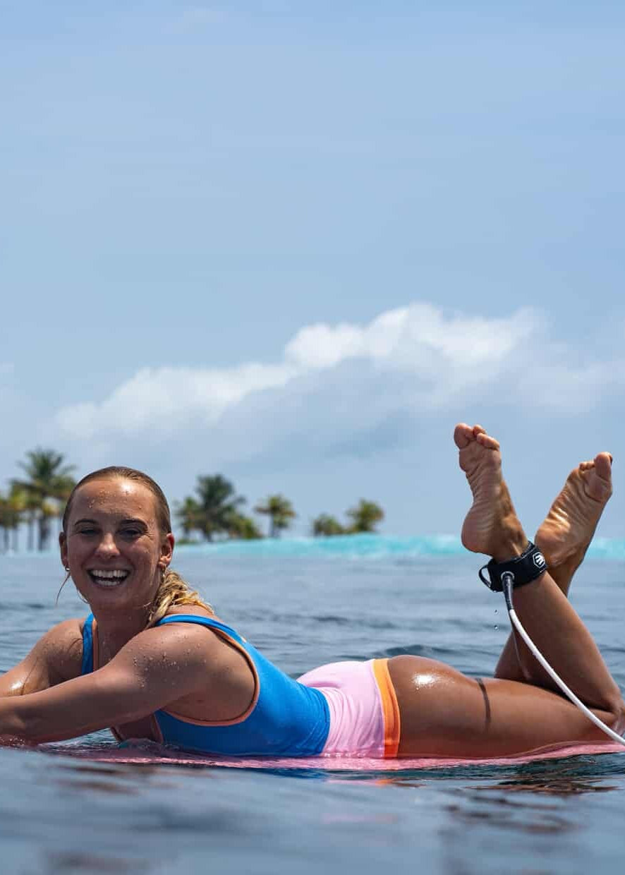 'Zicatela' Surf Suit- Deep Blue