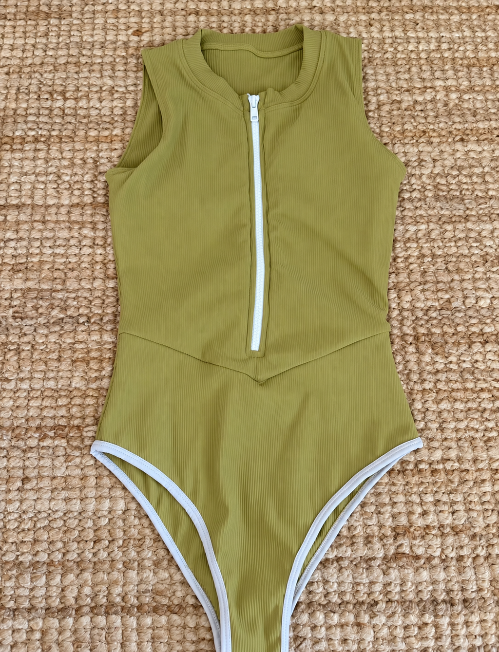 'Lulu' Surf Suit- Moss