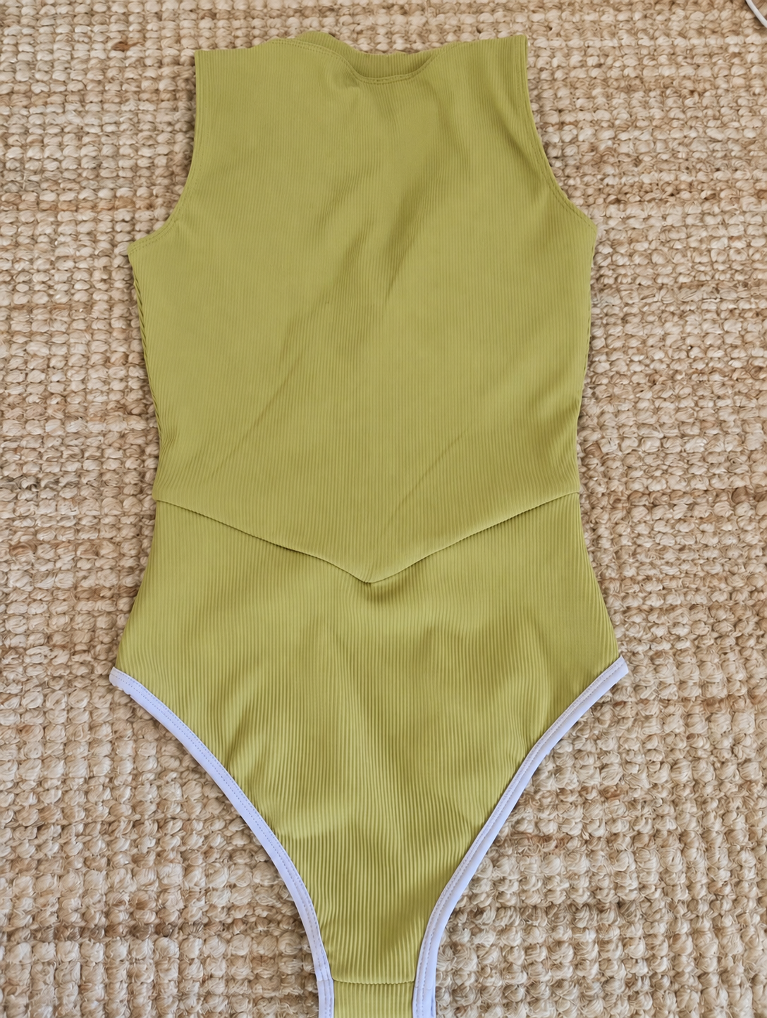 'Lulu' Surf Suit- Moss