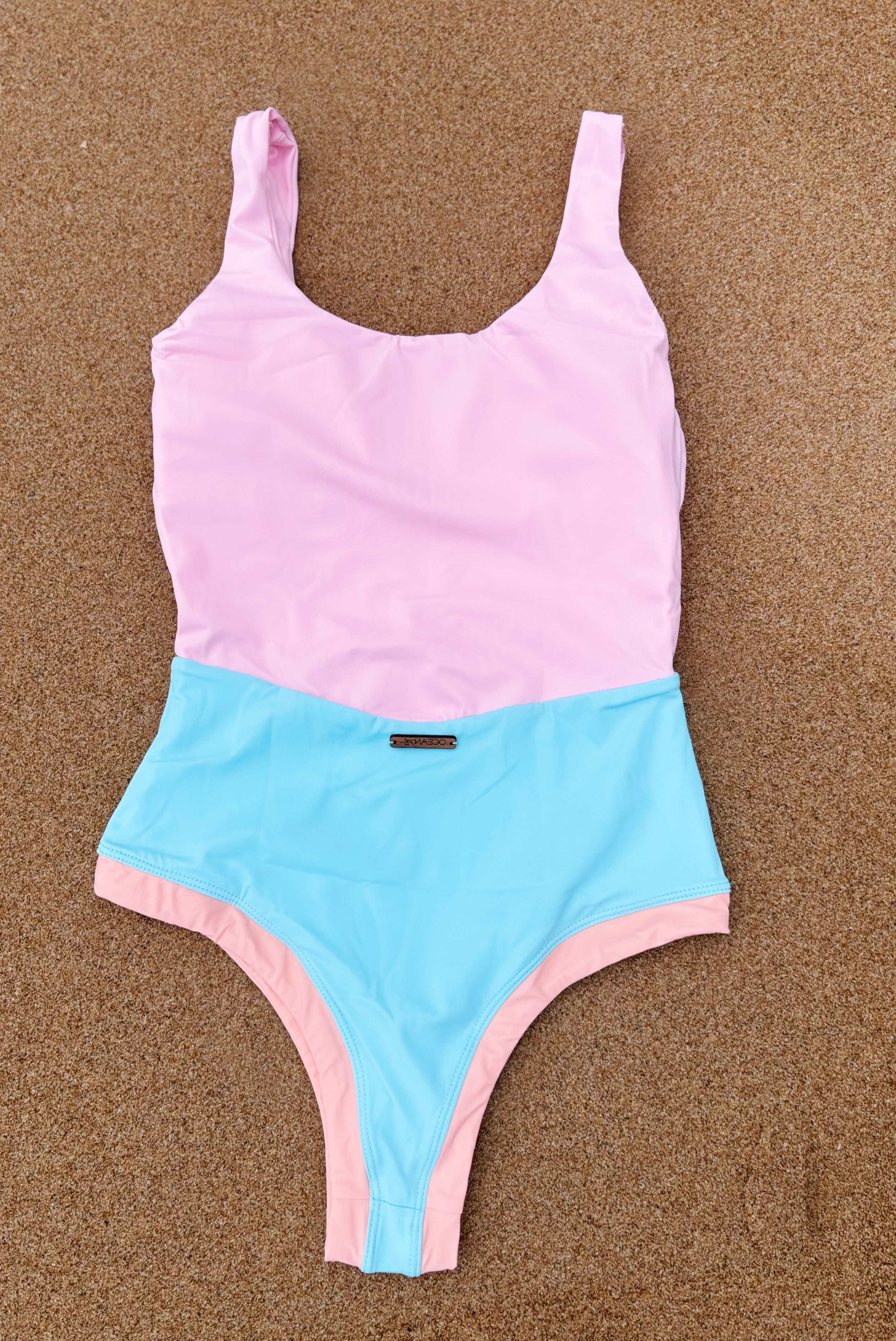 'Zicatela' Surf Suit- Pastel Paradise (V2)