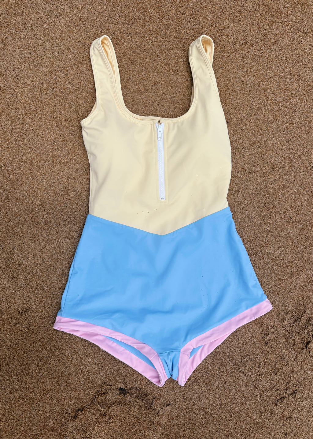 'Zicatela' Surf Suit- Cloud 9 (boyleg)