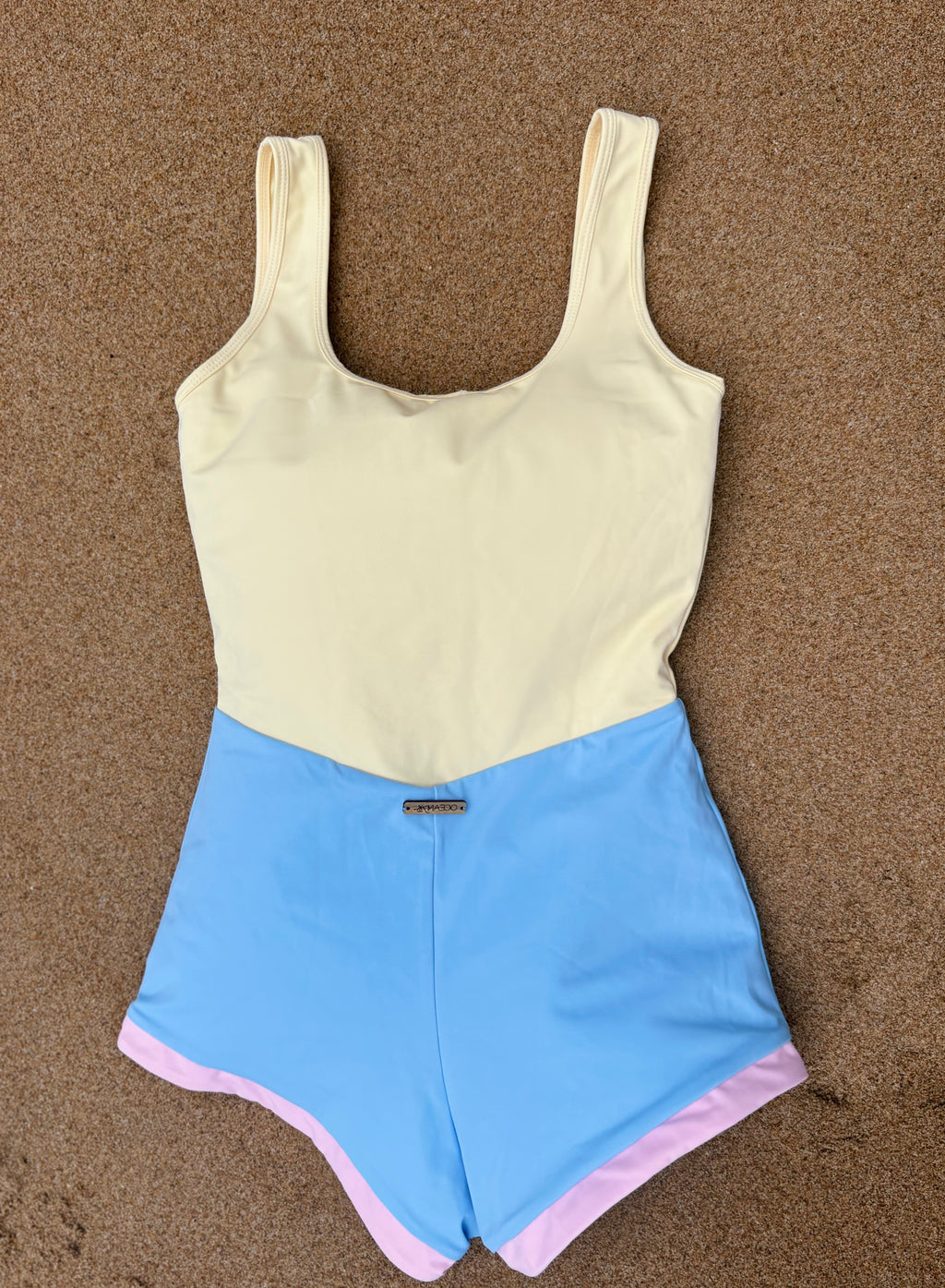 'Zicatela' Surf Suit- Cloud 9 (boyleg)