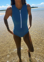 Load image into Gallery viewer, 'Lulu' Surf Suit- Blue Rib Nusa
