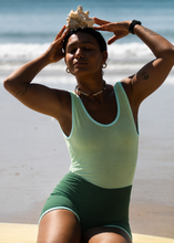 Load image into Gallery viewer, 'Baja' Surf Suit- Green Moss
