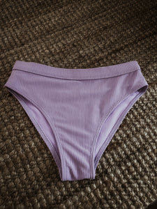 'Popoyo' Surf Bottoms- Lilac Eco Rib