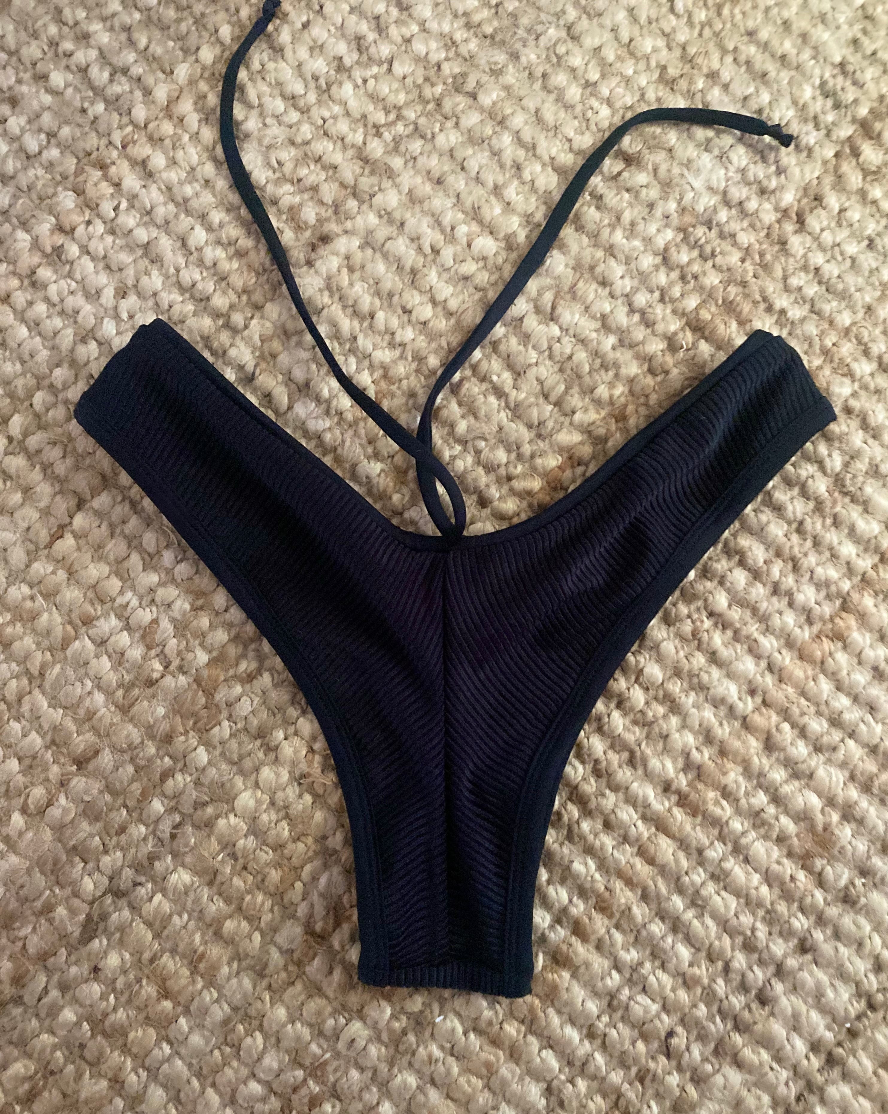 Rio Surf Bottoms - Eco Rib Black