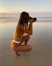 Load image into Gallery viewer, &#39;Paloma&#39; Surf Crop Top Rust
